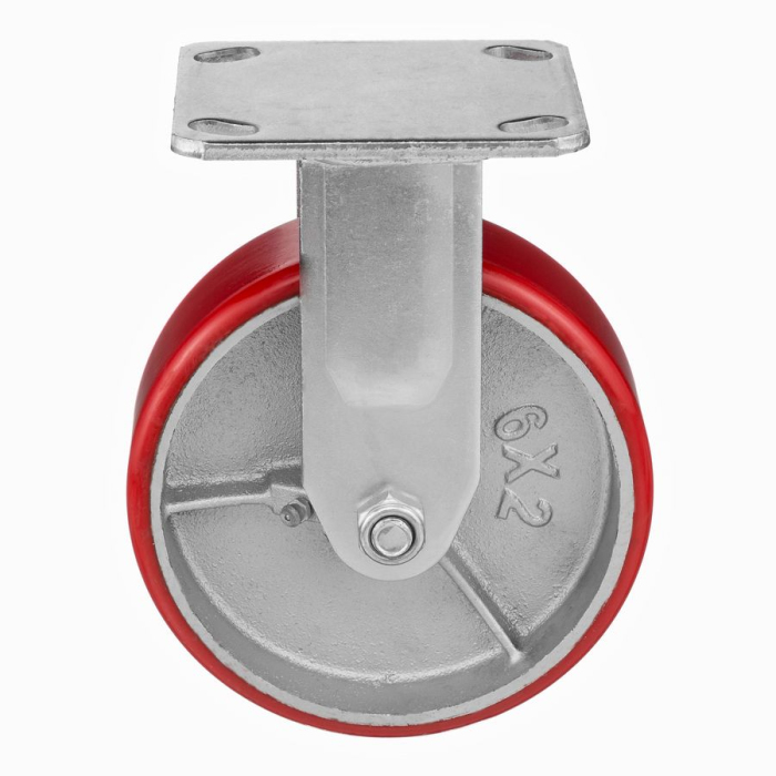 Детальное изображение Колесо Стелла-техник 1041-152 неповоротное, диаметр 152мм, грузоподъемность 360кг - Купить