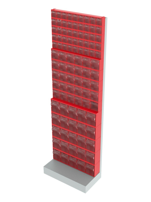 Детальное изображение Стойка напольная Стелла-техник 405-05-05-05 (610х325х1850) - Купить