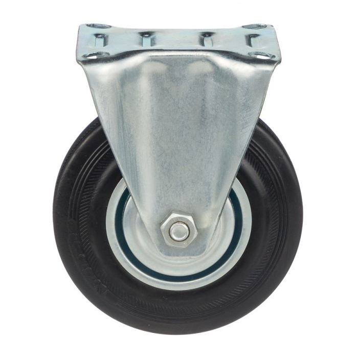 Детальное изображение Колесо Стелла-техник 4002-125 диаметр 125мм, грузоподъемность 100кг, резина, металл - Купить