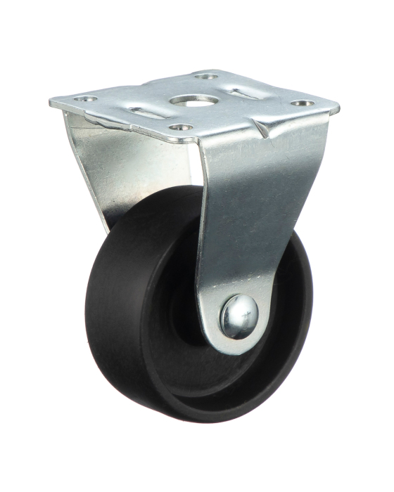 Детальное изображение Комплект колес Tellure Rota 322202 из 2-х поворотных и 2-х неповоротных с опорами, диаметр 50мм, грузоподъемность 20кг, полиамид - Купить