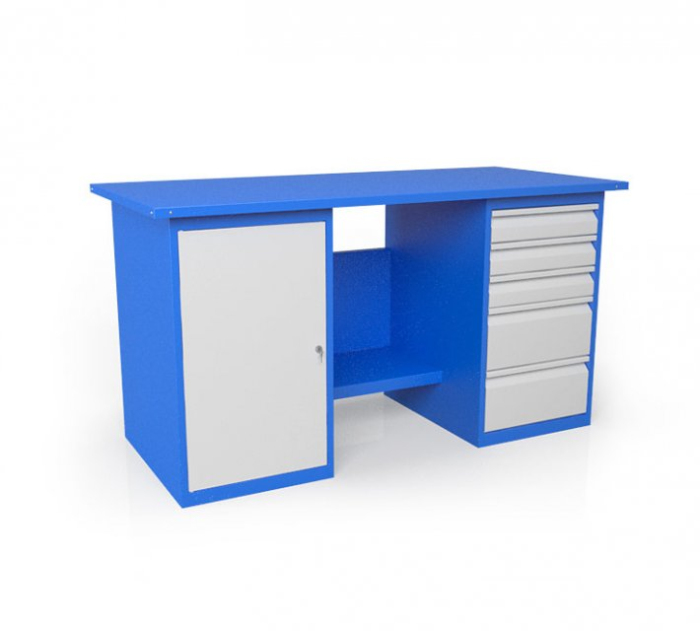 Детальное изображение Железный слесарный верстак ВСТ-Н 15/105-ПС500 - Купить