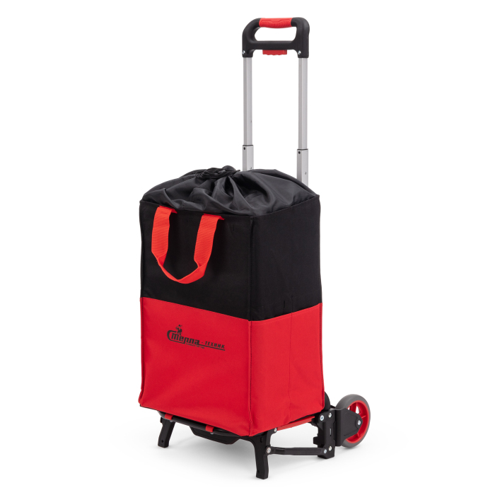 Детальное изображение Тележка ручная Стелла-техник MCB складная, алюминий, пластик, съемная сумка, грузоподъемность 60кг - Купить