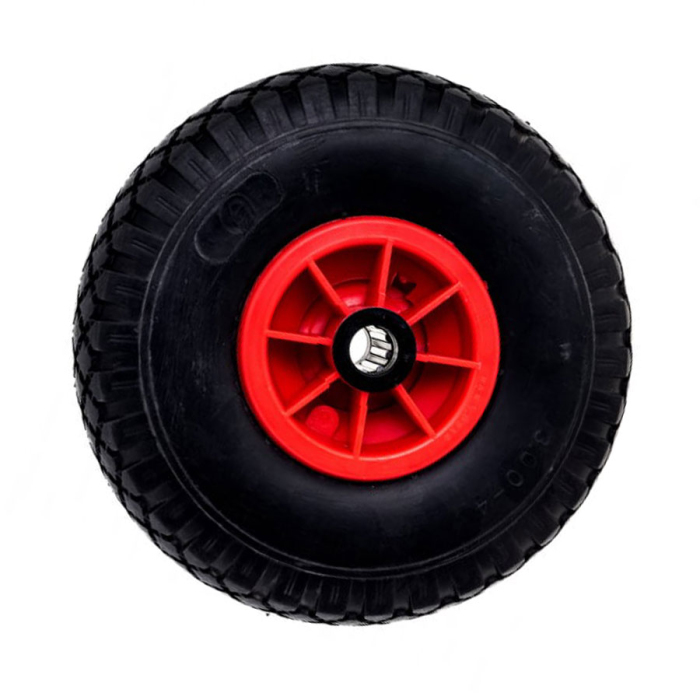 Детальное изображение Колесо Tellure Rota 823701 под ось 20 мм, диаметр 260мм, грузоподъемность 70кг, литой полиуретан, полипропилен - Купить