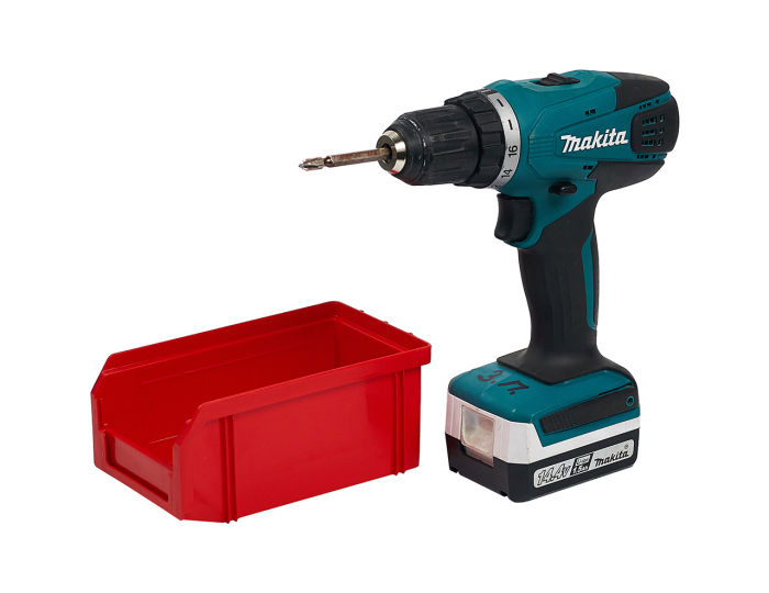 Детальное изображение Пластиковый ящик Стелла-техник V-1-красный 171х102х75мм, 1 литр - Купить