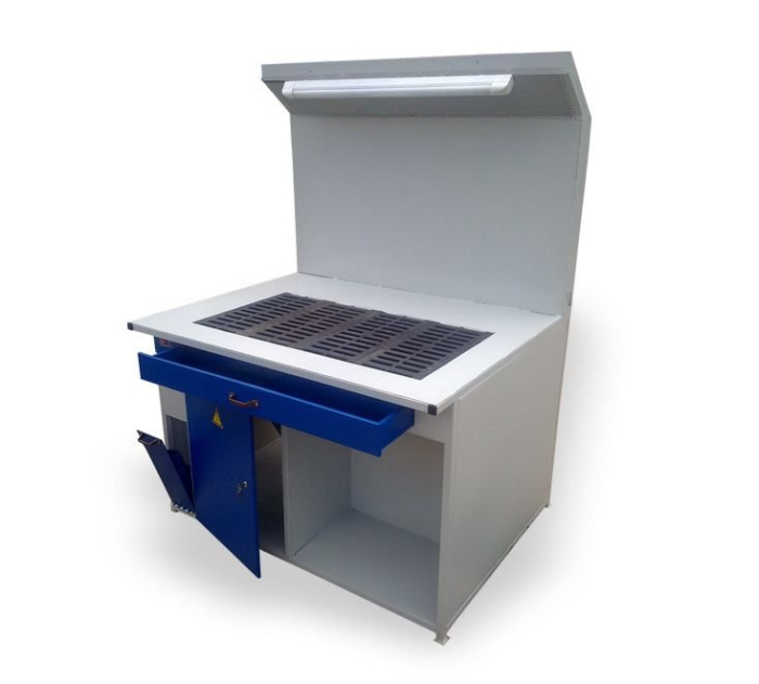 Детальное изображение Стол сварщика СCК с вытяжкой и пусковым управлением - Купить