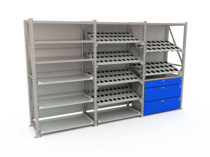 Детальное изображение Система хранения оснастки к станкам с ЧПУ MODUL XL 3х2000 №1 - Купить