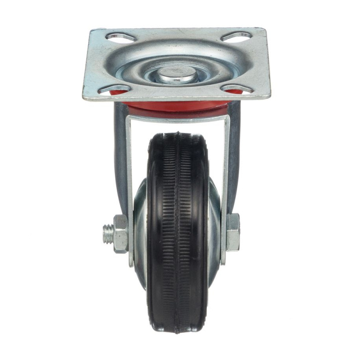 Детальное изображение Колесо Стелла-техник 4001-75 диаметр 75мм, грузоподъемность 50кг, резина, металл - Купить