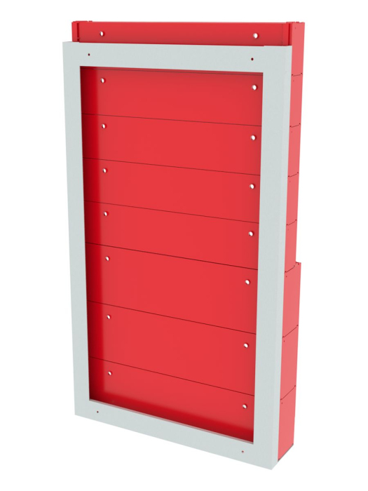 Детальное изображение Стойка настенная Стелла-техник 402-00-05-03 (610х40х1000) - Купить