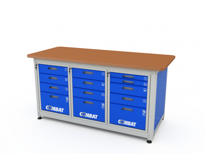 Детальное изображение Верстак трехтумбовый COMBAT 3445.1830 - Купить