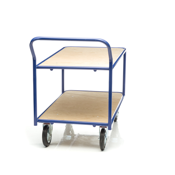 Детальное изображение Тележка платформенная Стелла-техник КП-2-200-К , 2-х ярусная, 700х1200мм - Купить