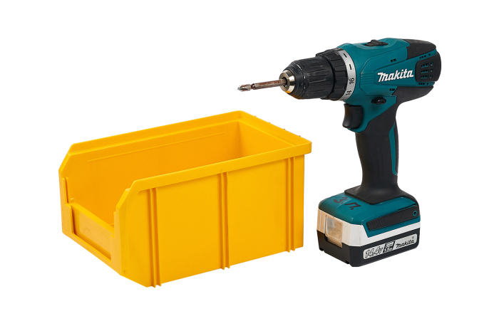 Детальное изображение Пластиковый ящик Стелла-техник V-2-желтый 234х149х121мм, 3,8 литра - Купить