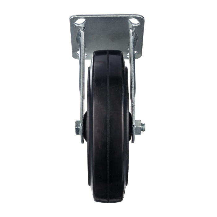 Детальное изображение Колесо Стелла-техник N29200F d=200мм, чугун/рез, неповоротное, игольчатый подшипн. г/п=240кг - Купить