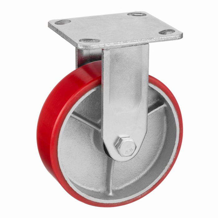 Детальное изображение Колесо Стелла-техник 1041-152 неповоротное, диаметр 152мм, грузоподъемность 360кг - Купить