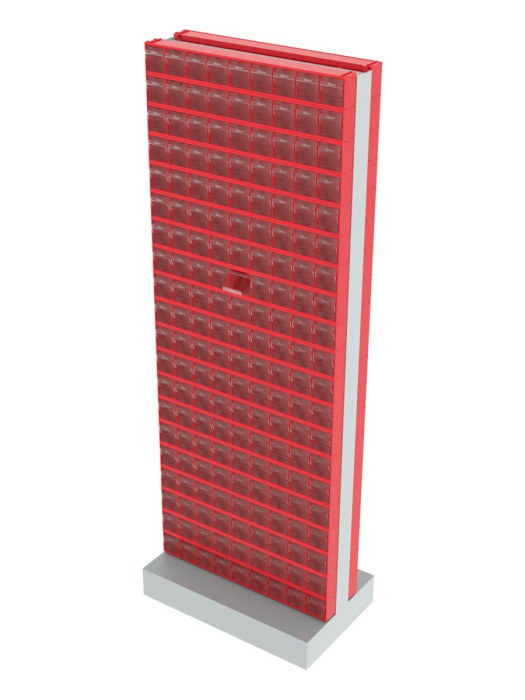 Детальное изображение Стойка двусторонняя напольная Стелла-техник 406-20-00-00 (600х380х1650) - Купить