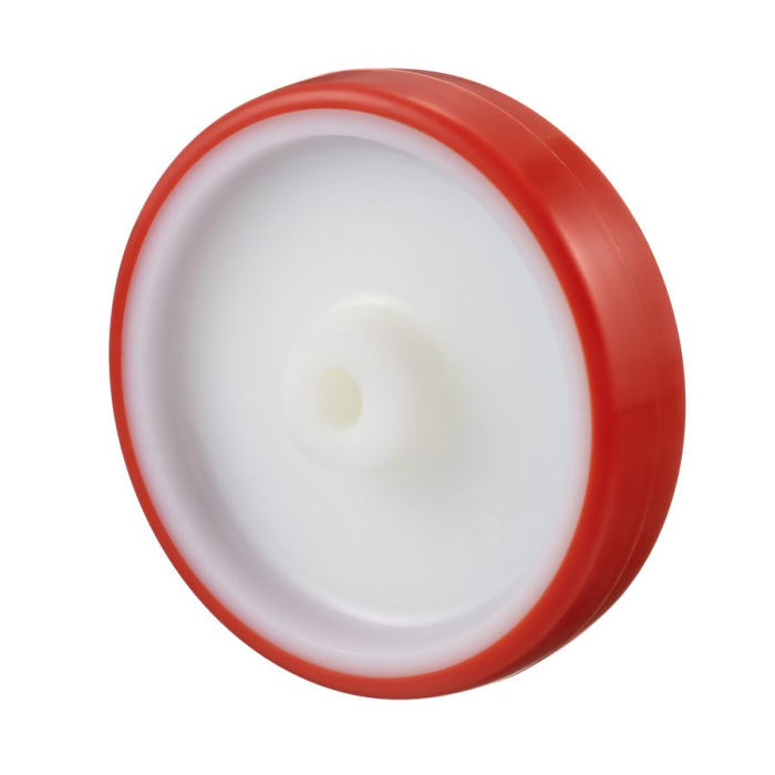 Детальное изображение Колесо Tellure Rota 601104 под ось, диаметр 150мм, грузоподъемность 350кг, термопластичный полиуретан, полиамид - Купить