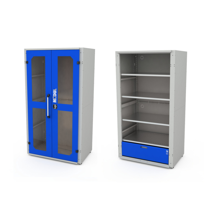 Детальное изображение Шкаф для инструментов MODUL XL 04 с дверями со смотровыми окнами - Купить