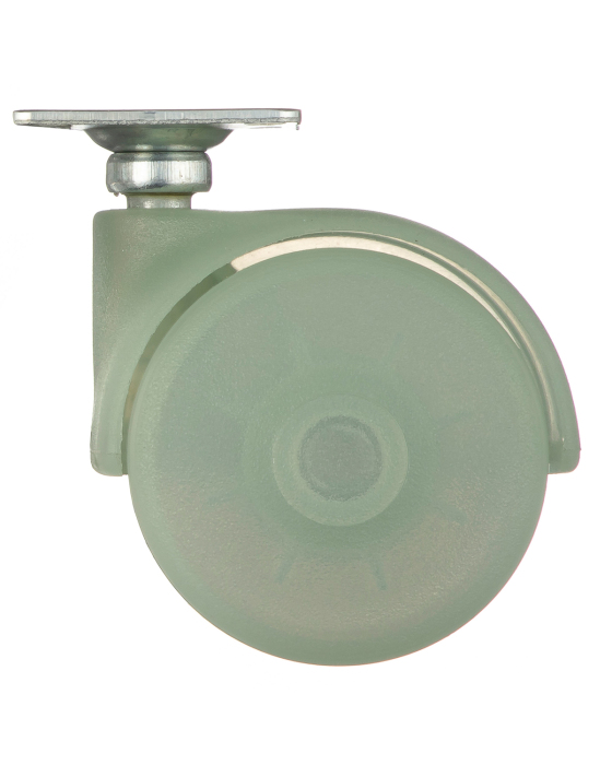 Детальное изображение Колесо Tellure Rota 347202 поворотное, диаметр 50мм, грузоподъемность 20кг, полипропилен, спаренное - Купить