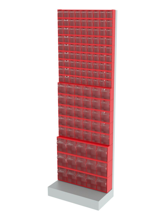 Детальное изображение Стойка напольная Стелла-техник 405-09-05-03 (610х325х1850) - Купить