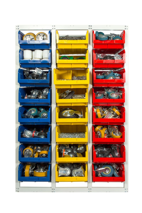 Детальное изображение Стеллаж с направляющими стационарный Стелла-техник CP-4 , 1 основная и 2 дополнительные - Купить