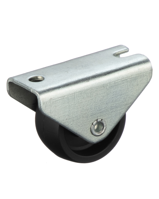 Детальное изображение Комплект колес Tellure Rota 325301 из 4-х неповоротных, диаметр 30мм, грузоподъемность 20кг, полиамид - Купить