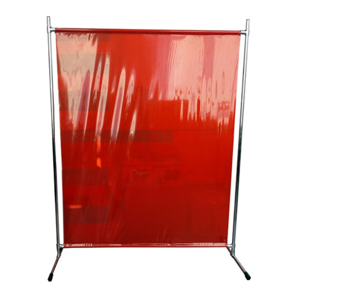 Детальное изображение Сварочный экран «Скрин ЭП» 1400х1900 мм, цвет красный глянцевый, din 9 - Купить