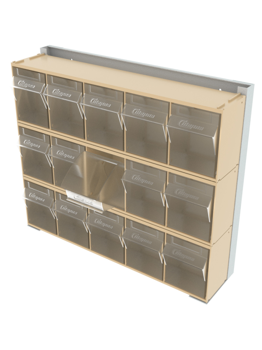 Детальное изображение Стойка бежевая настенная/настольная Стелла-техник 401-00-00-03-B (610х150х500) - Купить