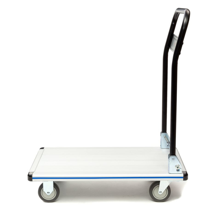 Детальное изображение Тележка платформенная Стелла-техник FW-200M со складной ручкой, 200 кг - Купить