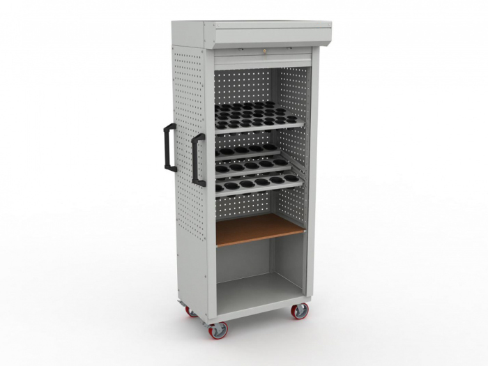 Детальное изображение Тележка для инструмента к станкам с ЧПУ CAR-TOOL TV-1.1 (закрытая) - Купить