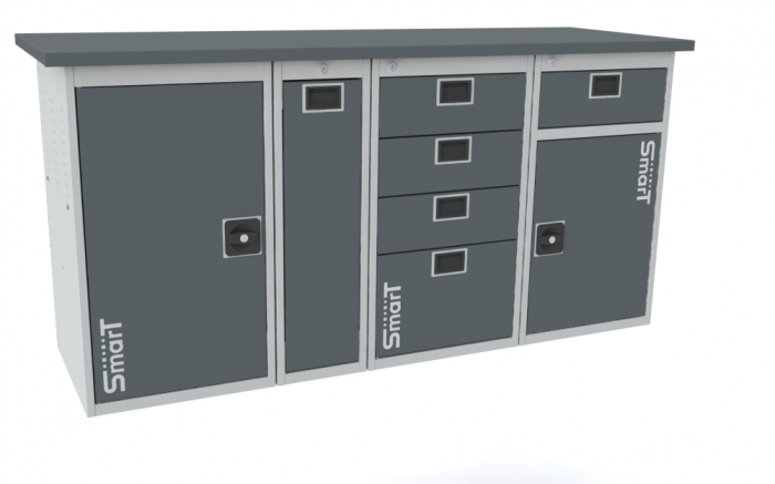 Детальное изображение Верстак SMART 1760.1.P.4.1-1 - Купить