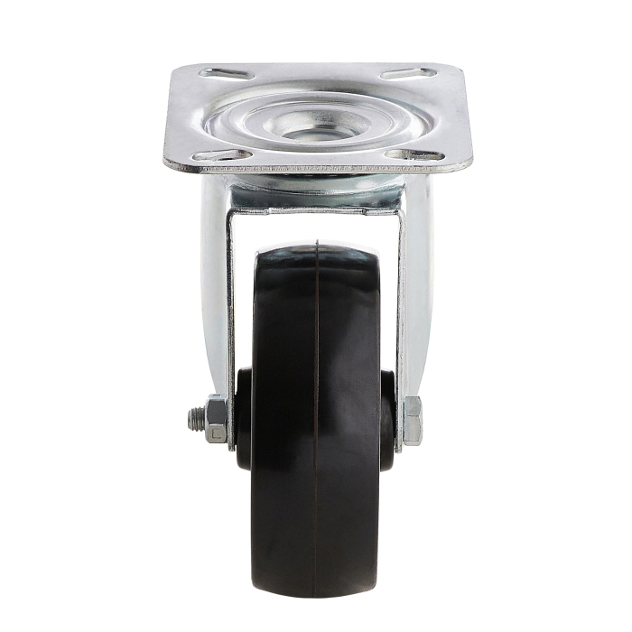 Детальное изображение Колесо Tellure Rota 677201 поворотное, диаметр 80мм, грузоподъемность 150кг, фенольная смола до 300С, инновационная термо втулка - Купить