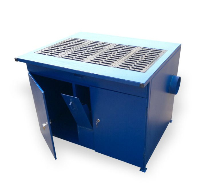 Детальное изображение Стол сварщика ССК-12-8-85 с вытяжкой и пусковым управлением - Купить