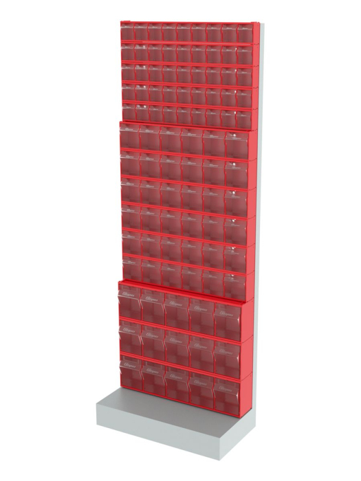 Детальное изображение Стойка напольная Стелла-техник 404-05-06-03 (610х325х1650) - Купить