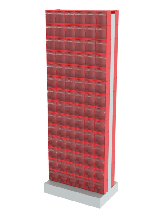 Детальное изображение Стойка двусторонняя напольная Стелла-техник 406-00-14-00 (600х380х1650) - Купить