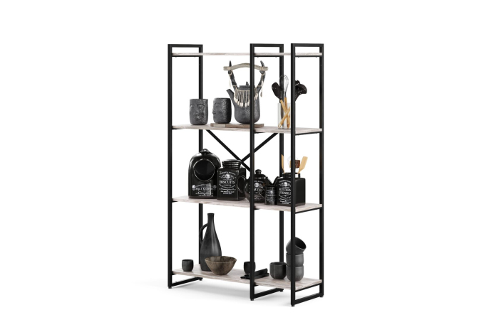 Детальное изображение GUTTA Стеллаж двухсекционный 151х92х34 см - Купить