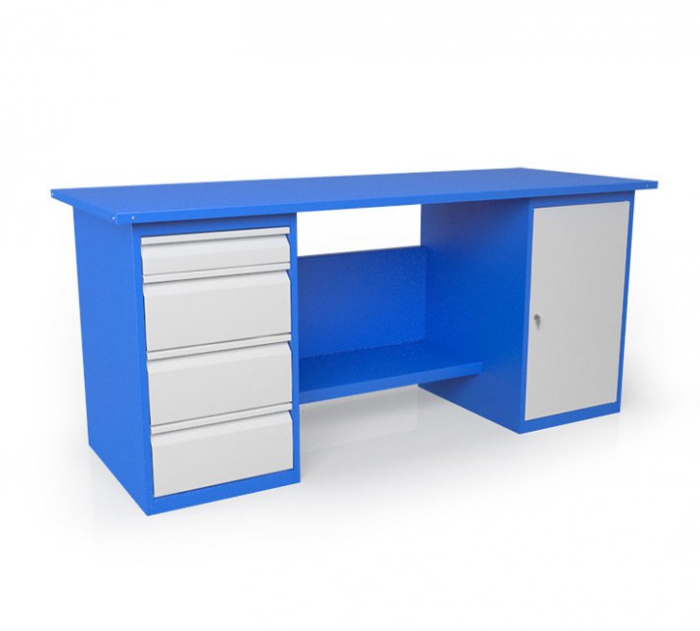 Детальное изображение Верстак слесарный заводской ВСТ-Н 18/401-ПС800 - Купить