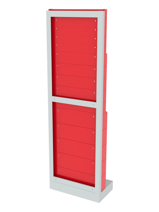 Детальное изображение Стойка напольная Стелла-техник 405-05-05-05 (610х325х1850) - Купить